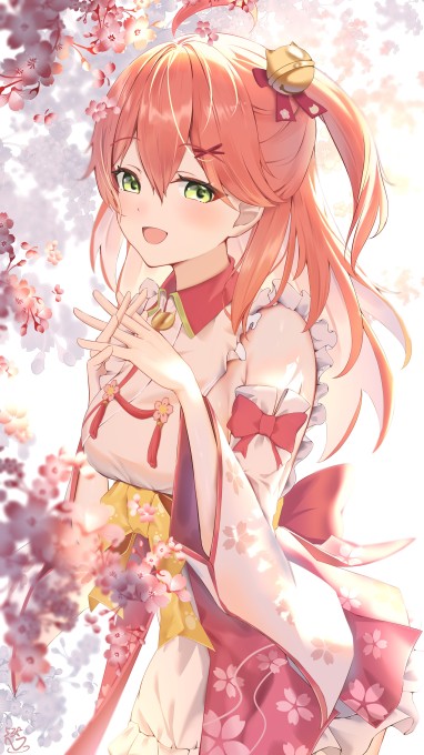 樱巫女5k手机壁纸