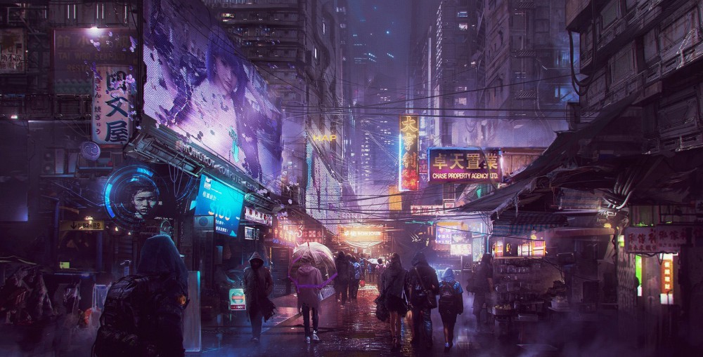幻想艺术科学幻想赛博朋克高清壁纸