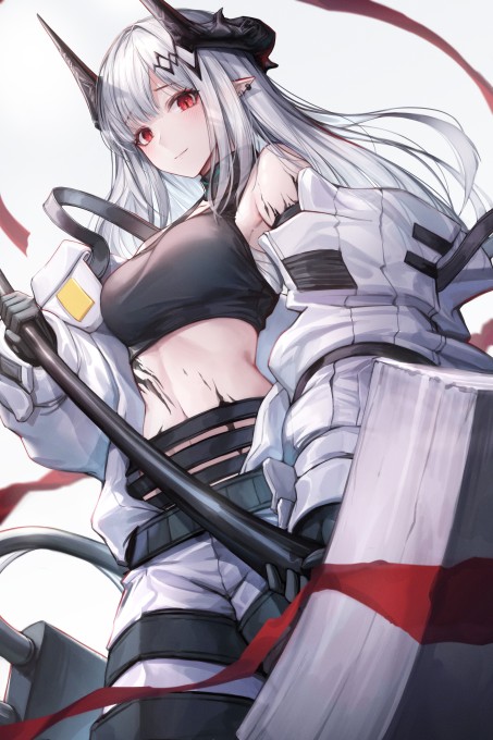 《明日方舟》泥岩5k手机壁纸
