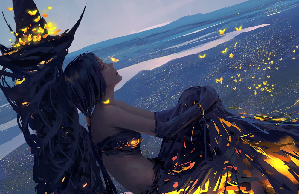 北漠公主风玲鬼刀4k壁纸(4000x2600)