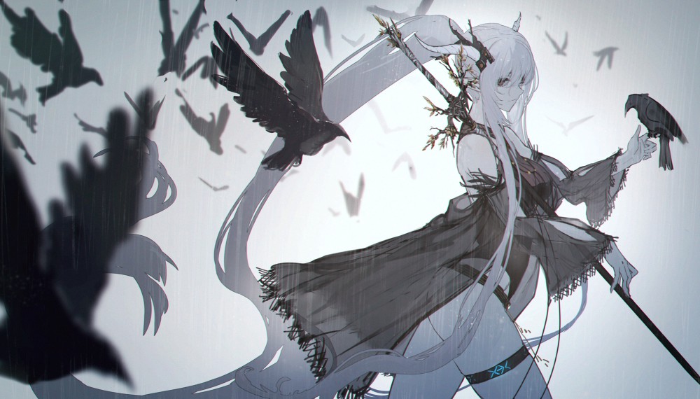 《明日方舟》闪灵高清电脑桌面壁纸
