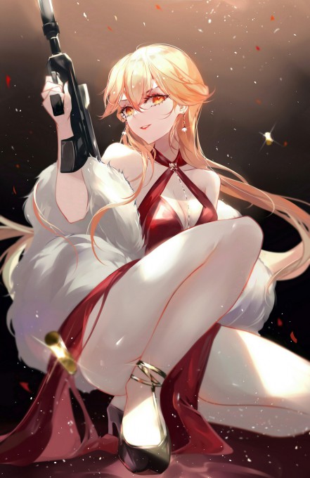 《少女前线》OTs-14高清手机壁纸(1622x2500)