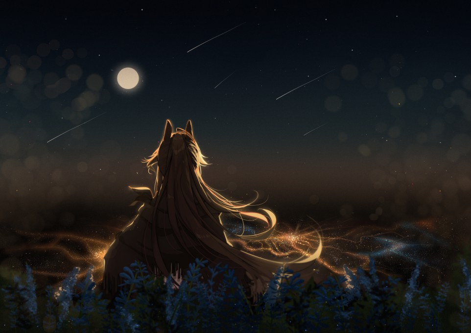 《明日方舟》流星高清电脑桌面壁纸