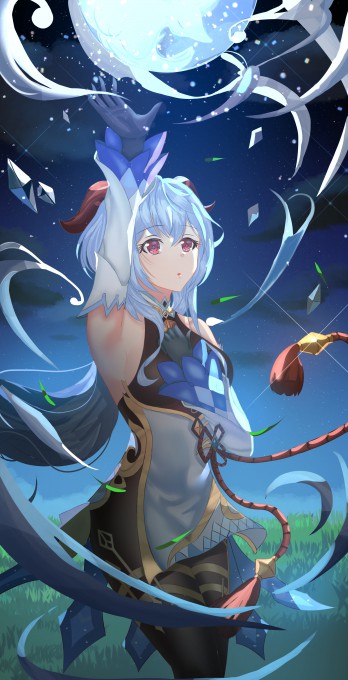 《原神》甘雨4k手机壁纸