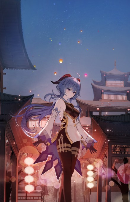 《原神》甘雨2k手机壁纸