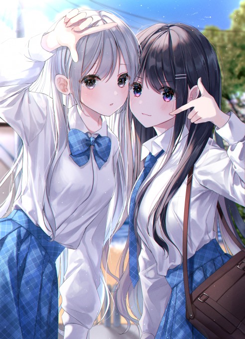 动漫美女4k手机壁纸