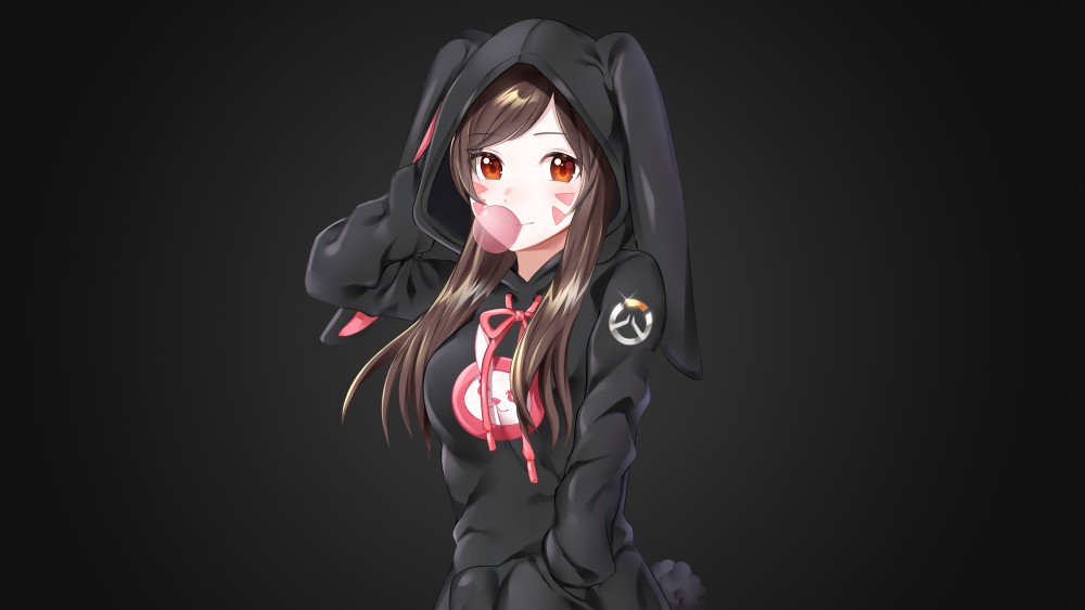 《守望先锋》D.Va4k电脑桌面壁纸