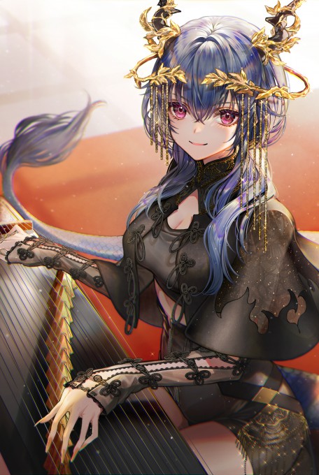 《明日方舟》陈高清手机壁纸