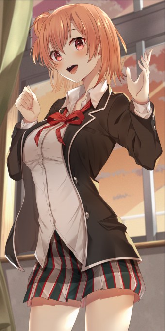 由比滨结衣4k手机壁纸(2000x4000)