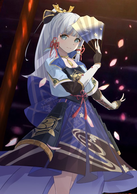 《原神》神里绫华4k手机壁纸