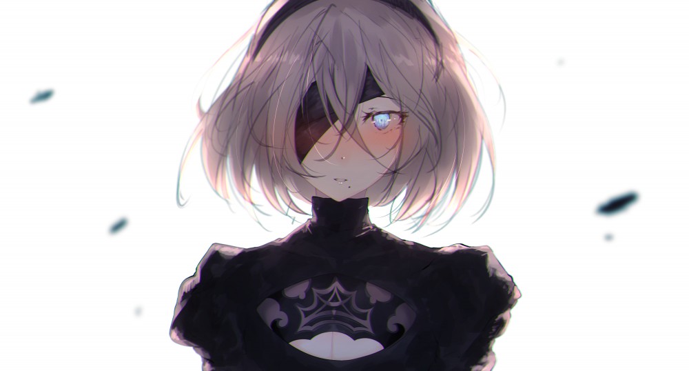 《尼尔:机械纪元》2B4k电脑桌面壁纸