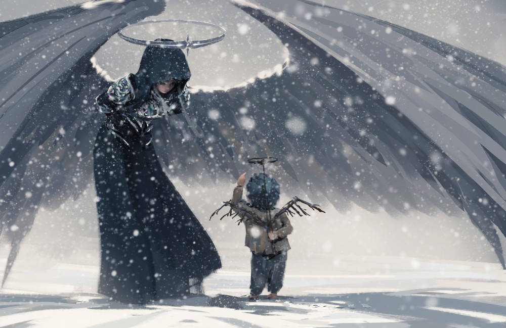 《鬼刀》6k电脑桌面壁纸(7417x4811)