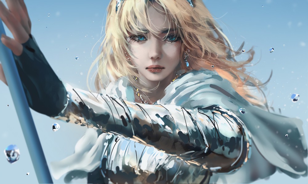 《英雄联盟》光辉女郎2k电脑桌面壁纸(3000x1800)