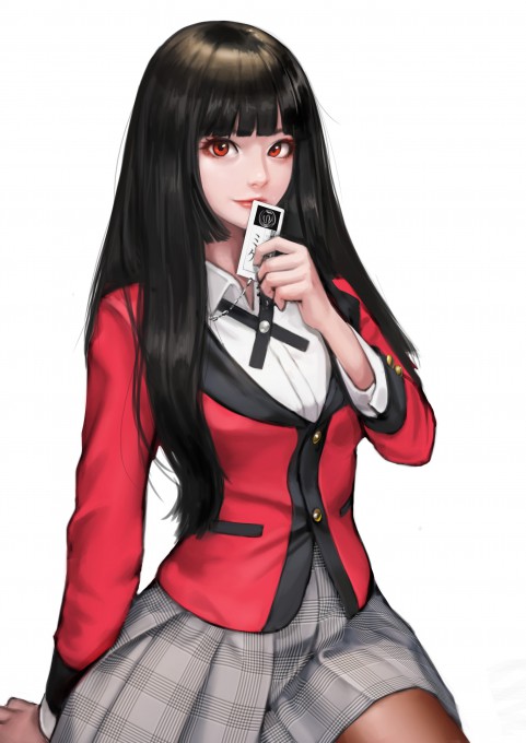 《狂赌之渊》蛇喰梦子2k手机壁纸(2480x3508)