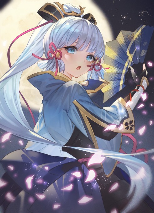 《原神》神里绫华2k手机壁纸(2136x2960)