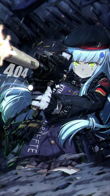 少女前线精美游戏美女原画图片手机壁纸