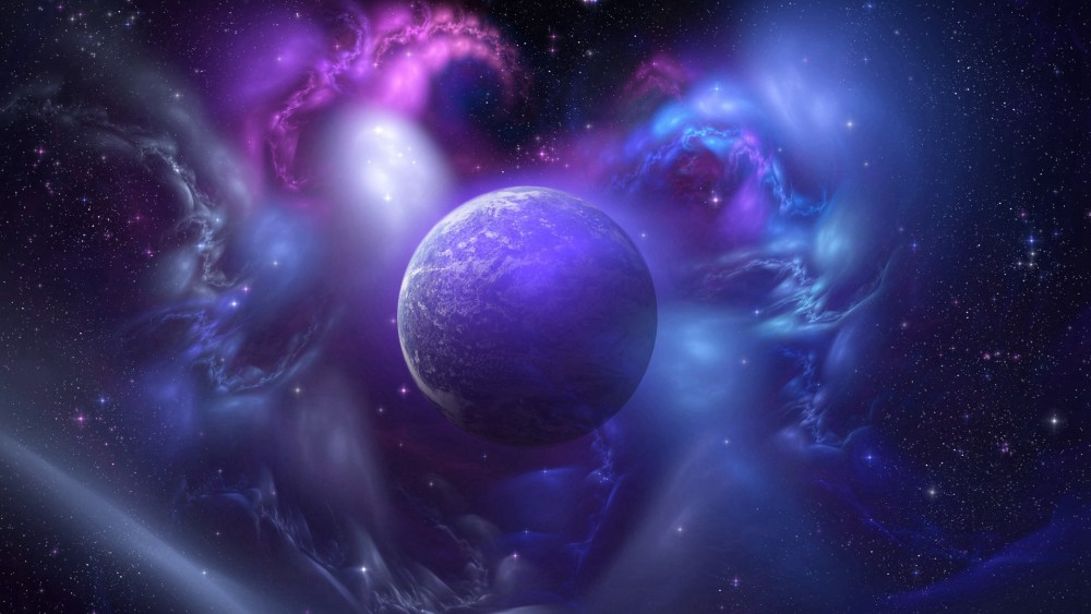 璀璨浩瀚宇宙星空高清壁纸