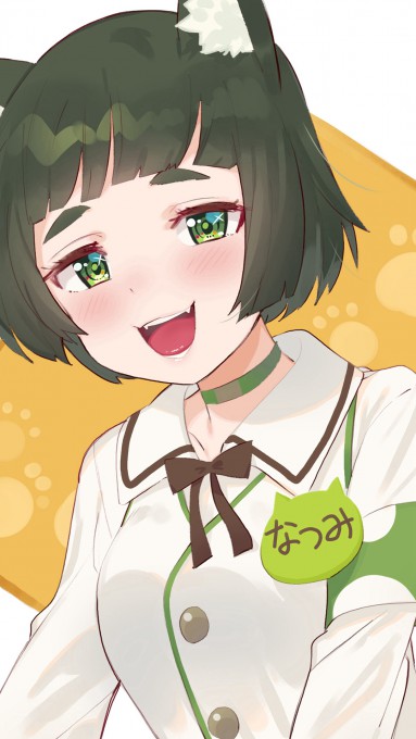 泳装美女性感插画手机壁纸(1080x1920)