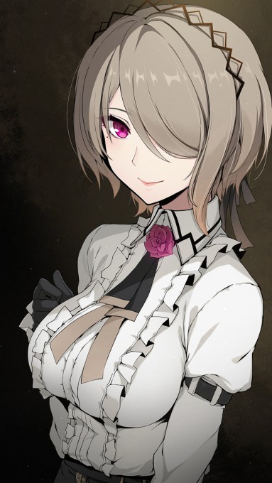 动漫美女同人插画手机壁纸