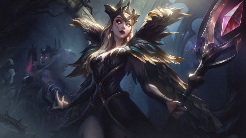 英雄联盟乐芙兰魔女系列皮肤桌面壁纸