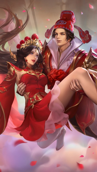王者荣耀精美手绘原画高清手机壁纸