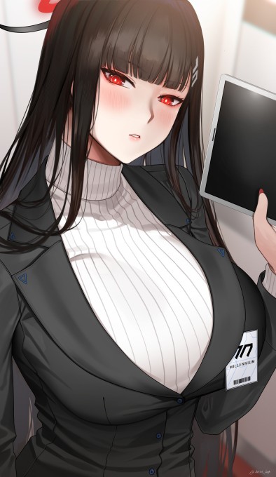 《碧蓝档案》调月里约4k手机壁纸