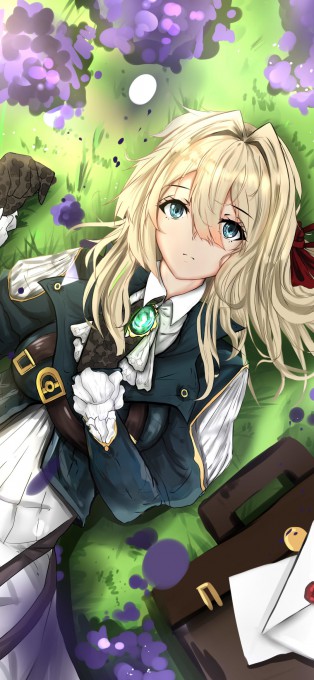 《紫罗兰永恒花园》薇尔莉特手机壁纸(1125x2436)