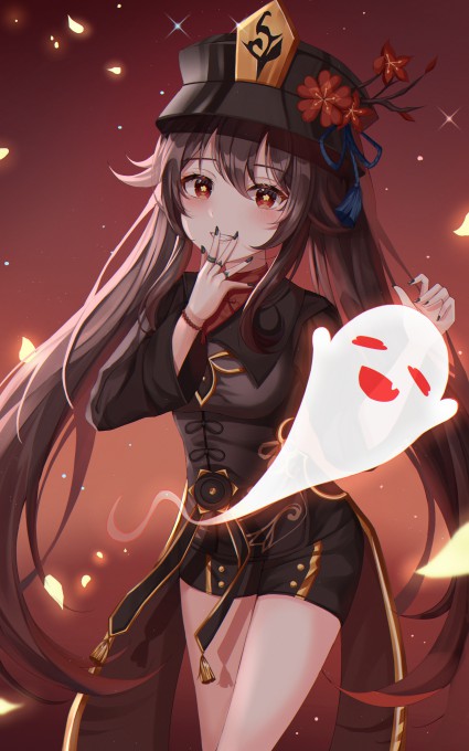 《原神》胡桃4k手机壁纸