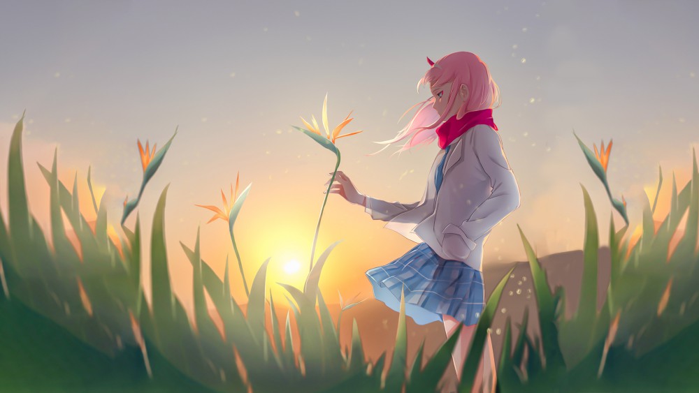 DARLING in the FRANXX02动漫2k壁纸