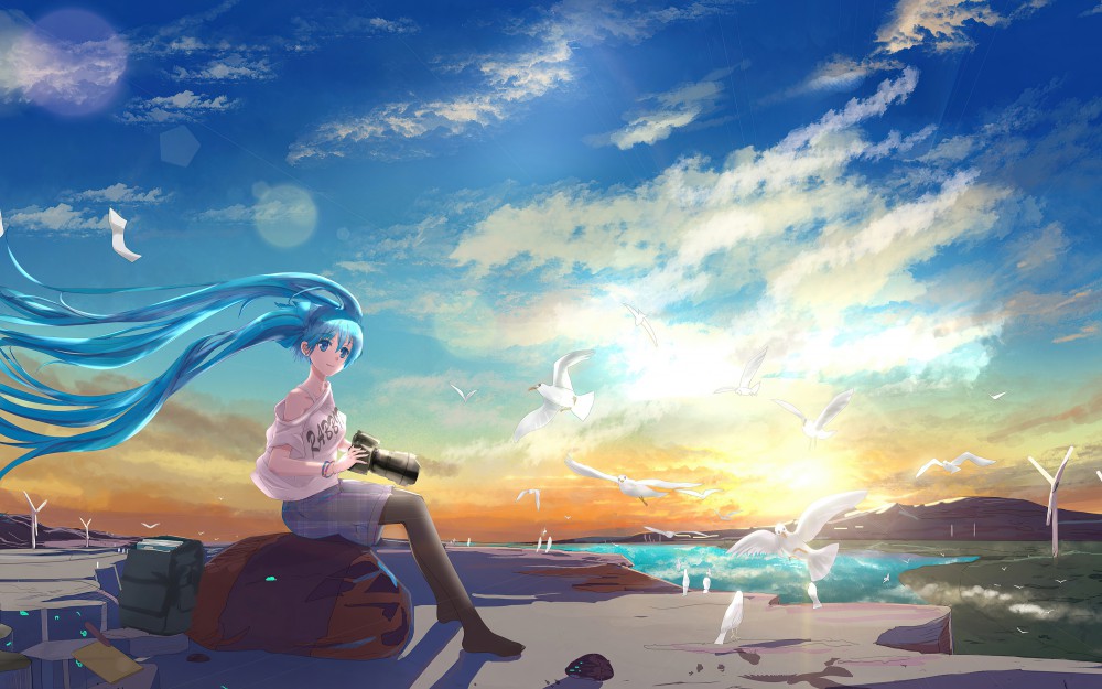 初音未来vocaloid高清4k壁纸