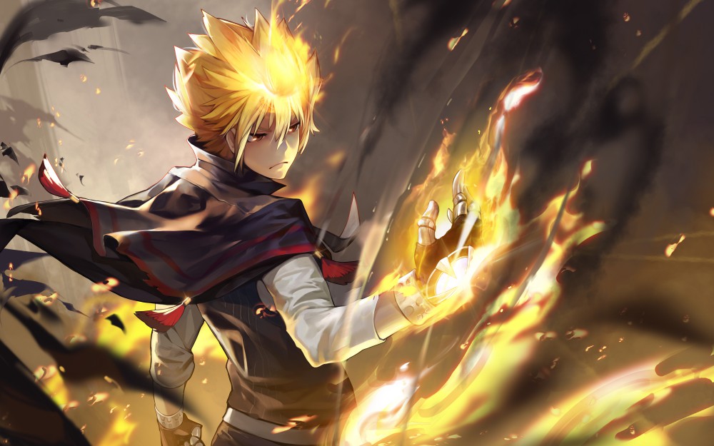 《家庭教师HITMAN REBORN!》泽田纲吉动漫4k壁纸