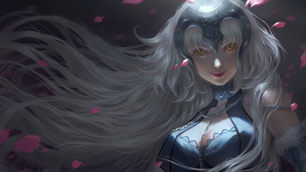 《Fate》贞德高清电脑桌面壁纸(1920x1080)