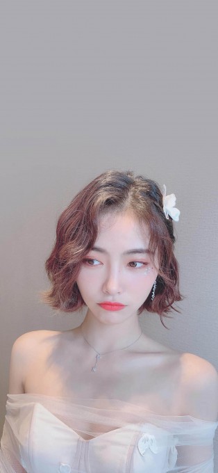 许佳琪仙女裙手机壁纸
