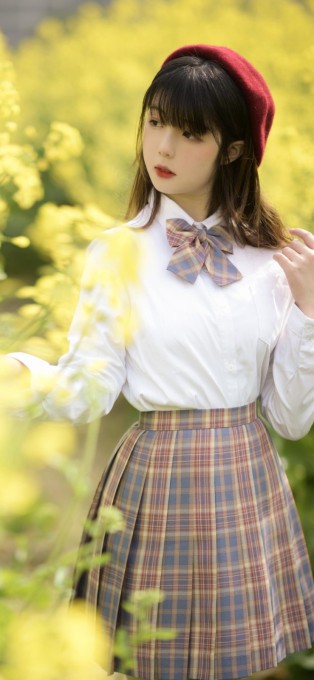 学生妹嫩模jk高清手机壁纸