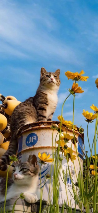 可爱猫咪高清手机壁纸
