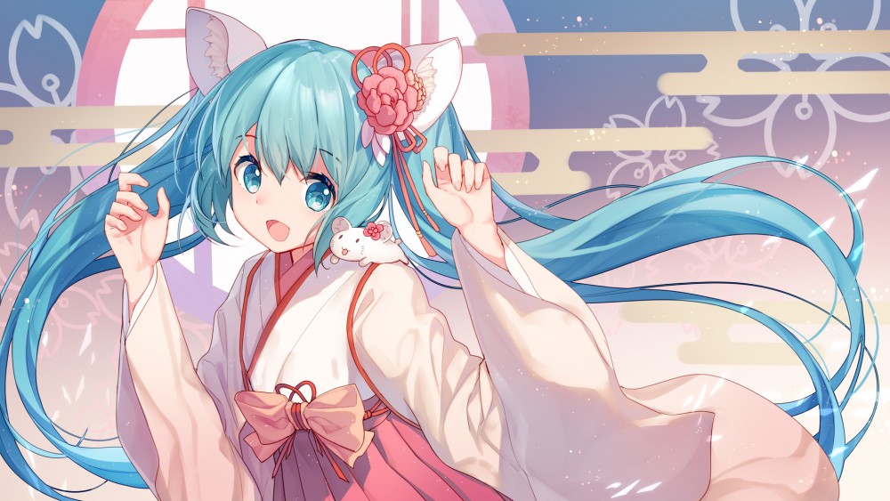 初音未来vocaloid高清动漫桌面壁纸图片(1920x1080)