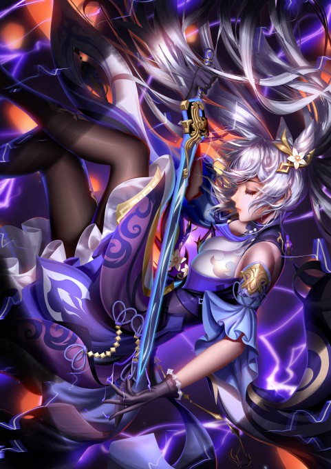 《原神》刻晴4k手机壁纸