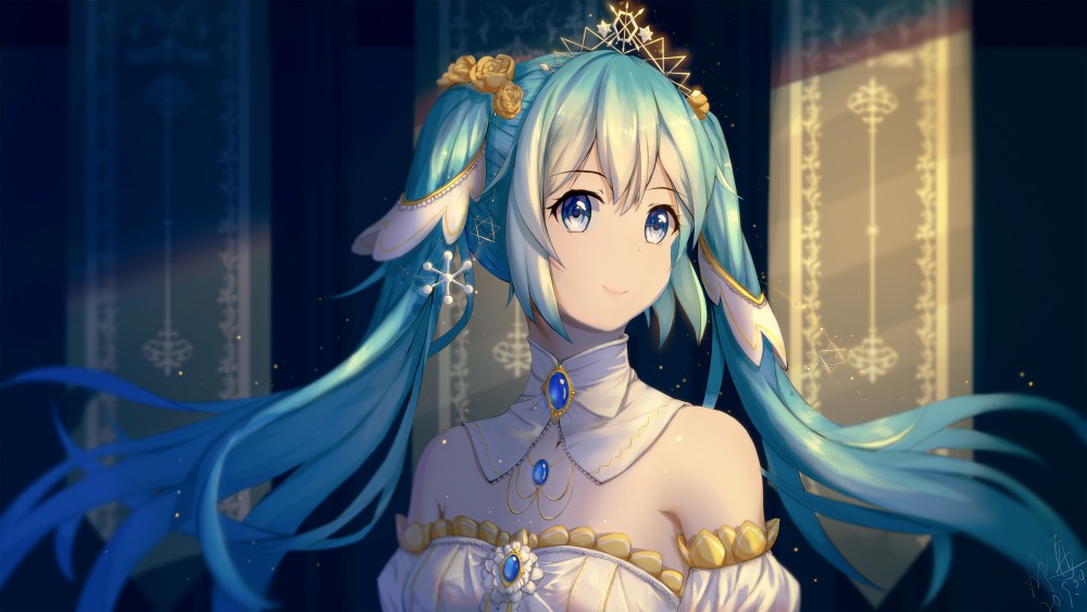日漫初音未来vocaloid高清图片5k桌面壁纸