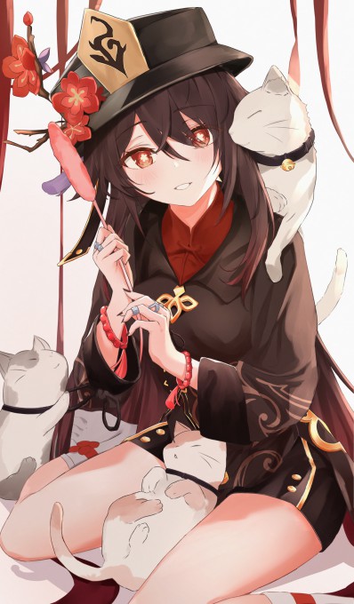 《原神》胡桃高清手机壁纸