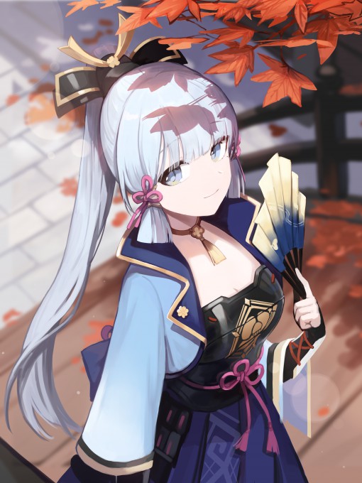 《原神》神里绫华4k手机壁纸(3000x4000)