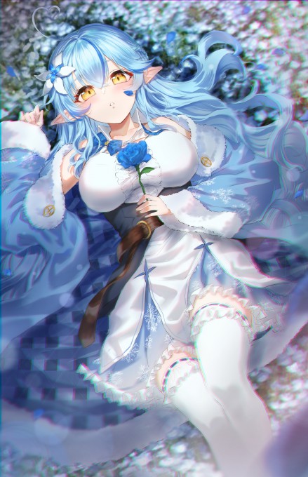 雪花菈米2k手机壁纸