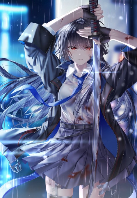 《妄想破绽》司鲸4k手机壁纸竖屏动漫(2772x4000)