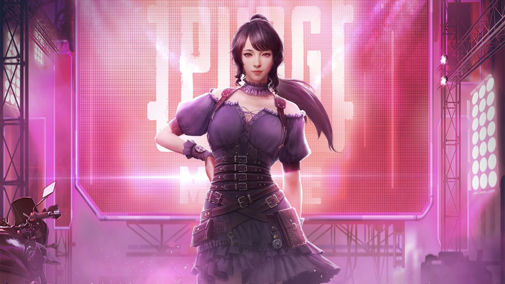 《绝地求生》女孩游戏4k桌面壁纸