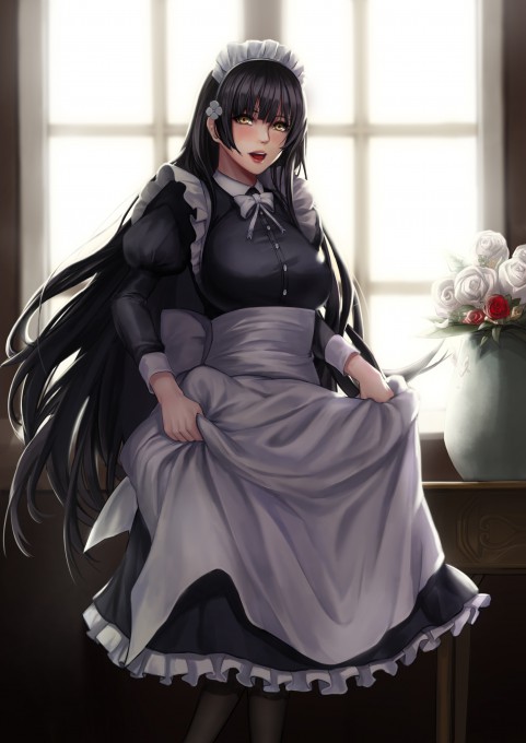 《少女前线》95式女仆装高清手机壁纸