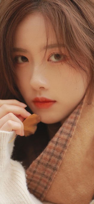 网红梨涡允允美女手机壁纸