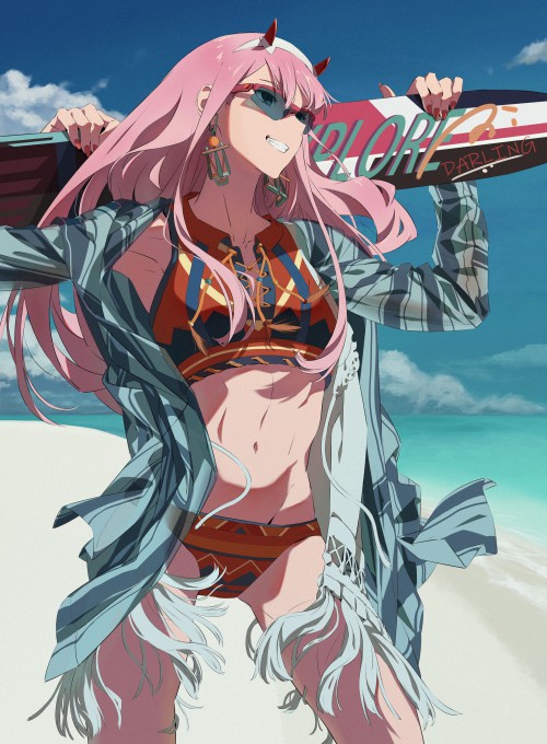 《DARLING in the FRANXX》02手机壁纸(3500x4761)