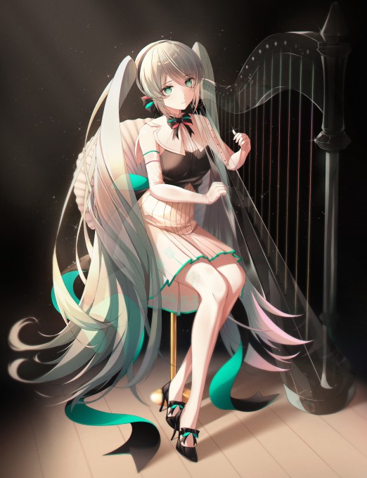 初音未来5k手机壁纸