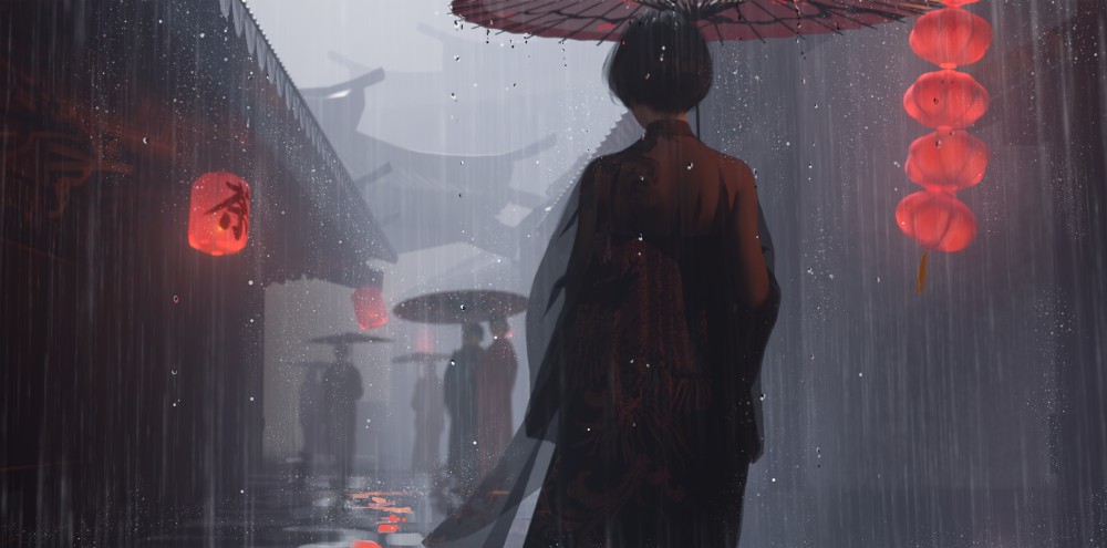 《鬼刀》小绿高清8k电脑桌面壁纸