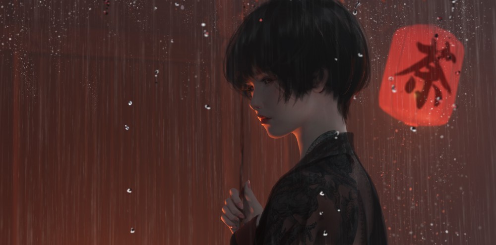 《鬼刀》小绿高清8k电脑桌面壁纸