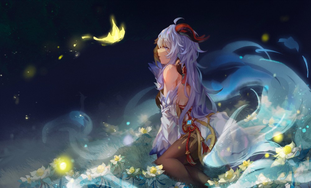 《原神》甘雨5k高清电脑壁纸